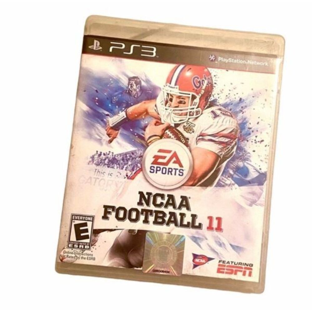 NCAA Football 2011 for PS3 with manual